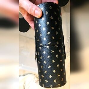 Makeup brush holder.